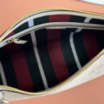 Gucci Women GG Emblem Medium Shoulder Bag-White 815216FAD6L9641