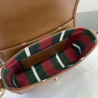 Gucci Women GG Emblem Mini Shoulder Bag 815211FAD6L9758 (1)