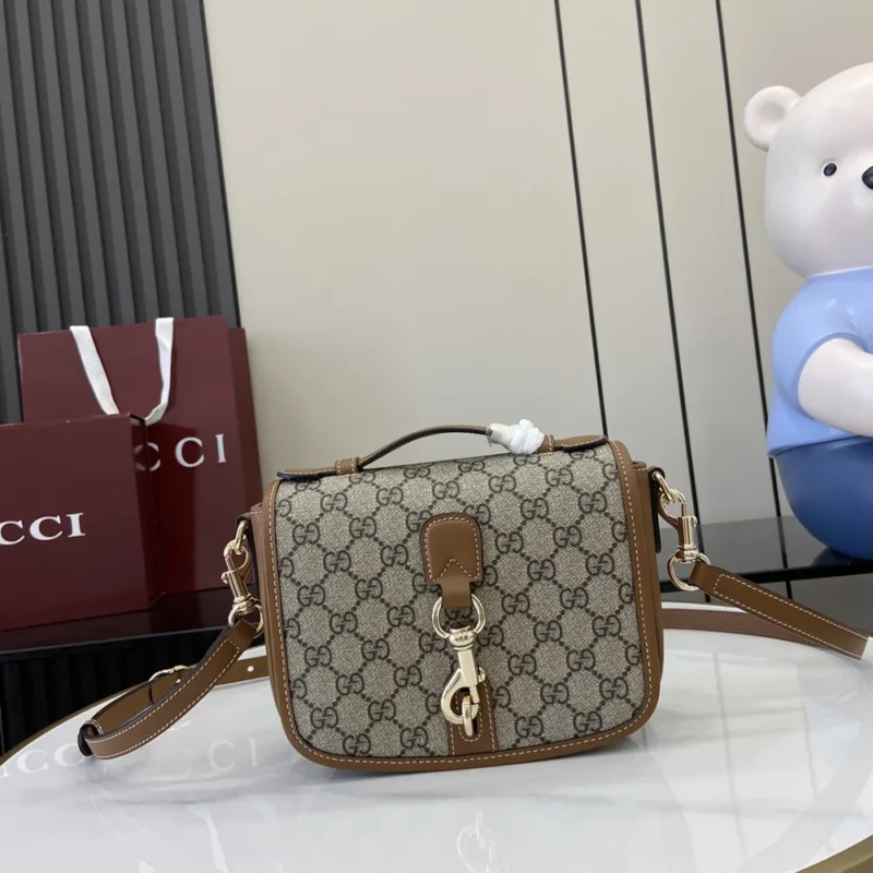 Gucci Women GG Emblem Mini Shoulder Bag 815211FAD6L9758