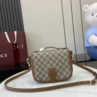 Gucci Women GG Emblem Mini Shoulder Bag 815211FAD6L9758 (1)