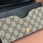 Gucci Women GG Emblem Mini Shoulder Bag-Black 820688FAD6L9741