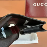 Gucci Women GG Emblem Mini Wallet-Black 820692FAD6L9741 (1)