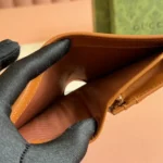 Gucci Women GG Emblem Mini Wallet-Brown 820692FAD6L9758