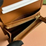 Gucci Women GG Emblem Mini Wallet-Brown 820692FAD6L9758