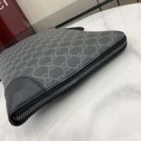 Gucci Women GG Emblem Small Business Case-Black 821156FAD6M1000 (1)