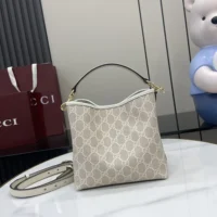 Gucci Women GG Emblem Small Shoulder Bag 815103FAD6L9641 (1)
