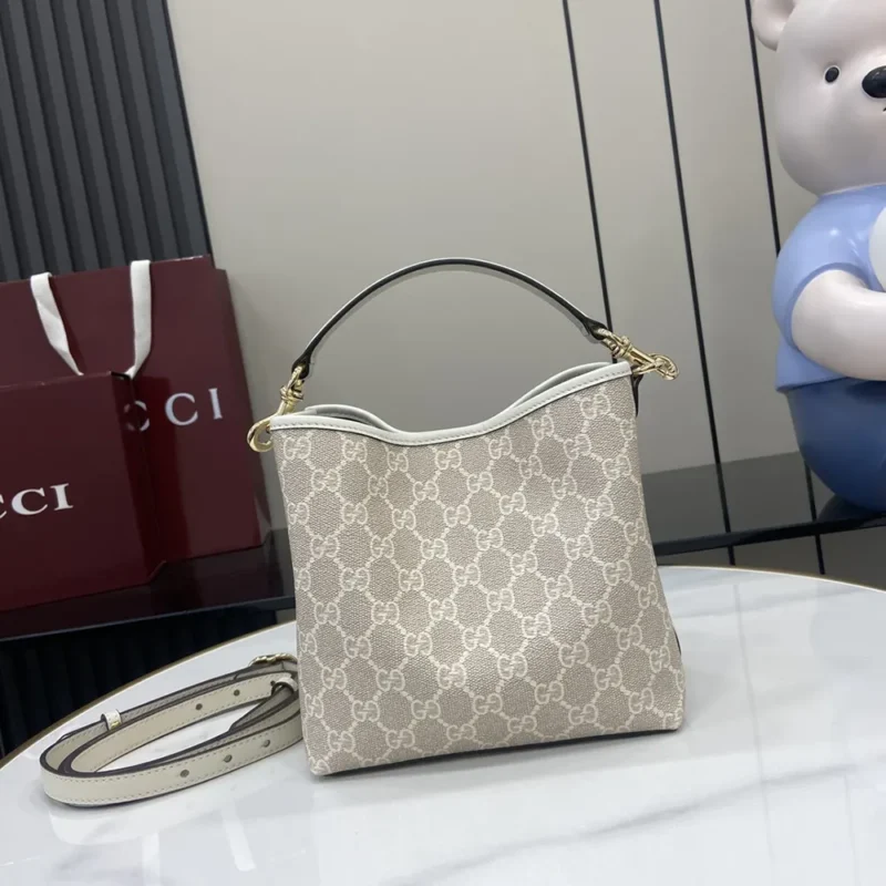 Gucci Women GG Emblem Small Shoulder Bag 815103FAD6L9641