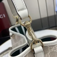 Gucci Women GG Emblem Small Shoulder Bag 815103FAD6L9641 (1)