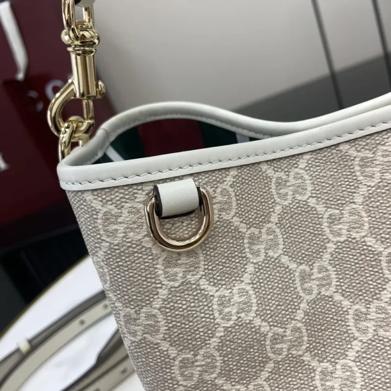 Gucci Women GG Emblem Small Shoulder Bag 815103FAD6L9641