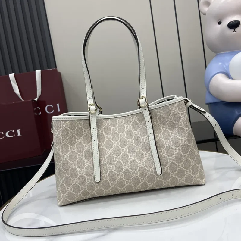 Gucci Women GG Emblem Small Tote Bag 815214FAD6L9641
