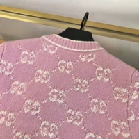 Gucci Women GG Wool Boucle Jacquard Top 770059XKCNA6011 (1)