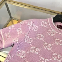 Gucci Women GG Wool Boucle Jacquard Top 770059XKCNA6011 (1)