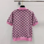 Gucci Women Wool Jacquard Polo Top with GG Shadow 798132XKD8R5283