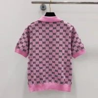 Gucci Women Wool Jacquard Polo Top with GG Shadow 798132XKD8R5283 (1)