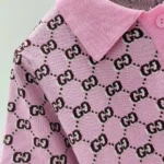 Gucci Women Wool Jacquard Polo Top with GG Shadow 798132XKD8R5283