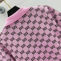 Gucci Women Wool Jacquard Polo Top with GG Shadow 798132XKD8R5283 (1)