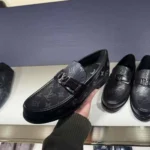 Louis Vuitton LV Men Major Loafer Calf Leather-Black 1ADE66