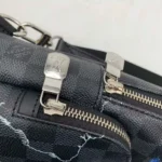 Louis Vuitton LV Unisex Avenue Damier World Bag Damier Graphite Coated Canvas