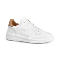 Louis Vuitton LV Unisex Beverly Hills Sneaker in Calf Leather-White 1A8V3N (1)