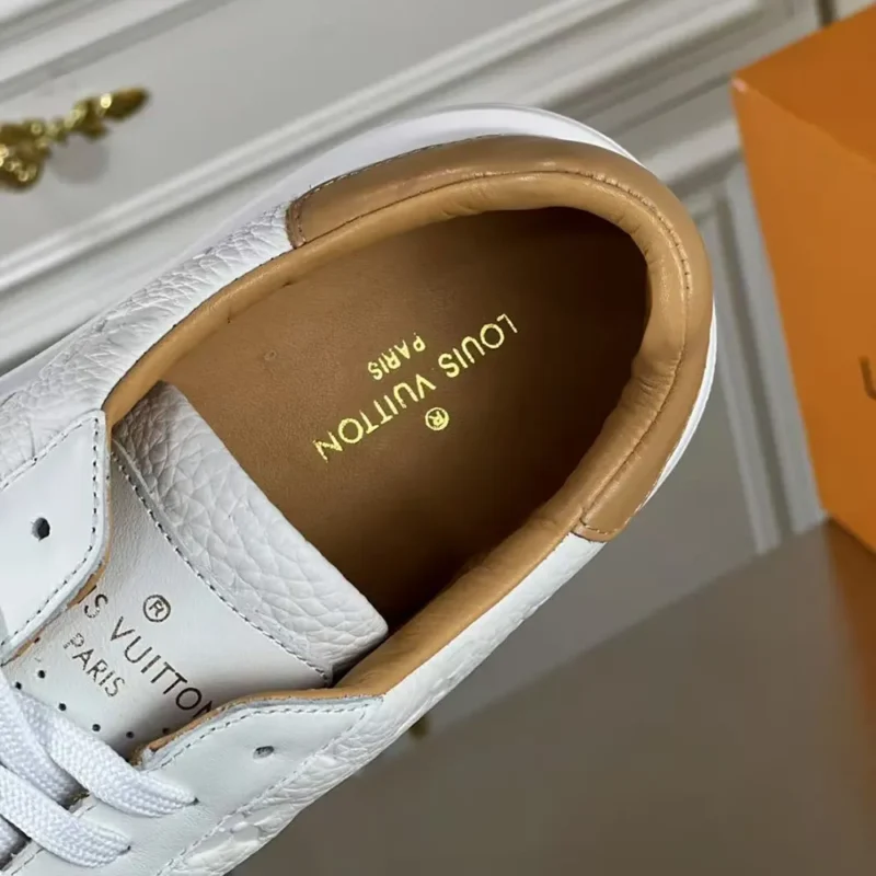 Louis Vuitton LV Unisex Beverly Hills Sneaker in Calf Leather-White 1A8V3N