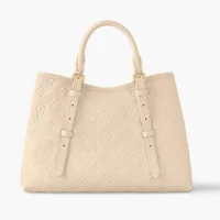 Louis Vuitton LV Women Babylone Tote PM-White M11394 (1)
