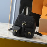 Louis Vuitton LV Women Backup in Cowhide-leather Trim-Black M47072 (1)