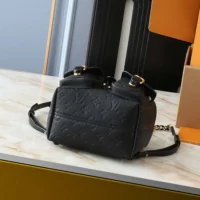 Louis Vuitton LV Women Backup in Cowhide-leather Trim-Black M47072 (1)