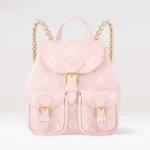 Louis Vuitton LV Women Backup in Cowhide-leather Trim-Pink M12987