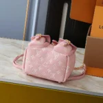 Louis Vuitton LV Women Backup in Cowhide-leather Trim-Pink M12987