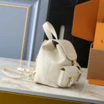 Louis Vuitton LV Women Backup in Cowhide-leather Trim-White M47106