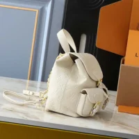 Louis Vuitton LV Women Backup in Cowhide-leather Trim-White M47106 (1)