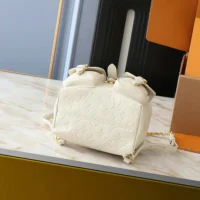 Louis Vuitton LV Women Backup in Cowhide-leather Trim-White M47106 (1)