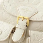Louis Vuitton LV Women Backup in Cowhide-leather Trim-White M47106