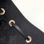 Louis Vuitton LV Women Bella Bucket Bag in Mahina Calfskin Leather-Black M57070