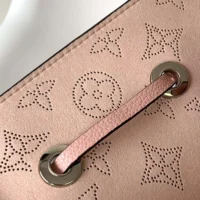 Louis Vuitton LV Women Bella Bucket Bag in Mahina Calfskin Leather-Pink (1)