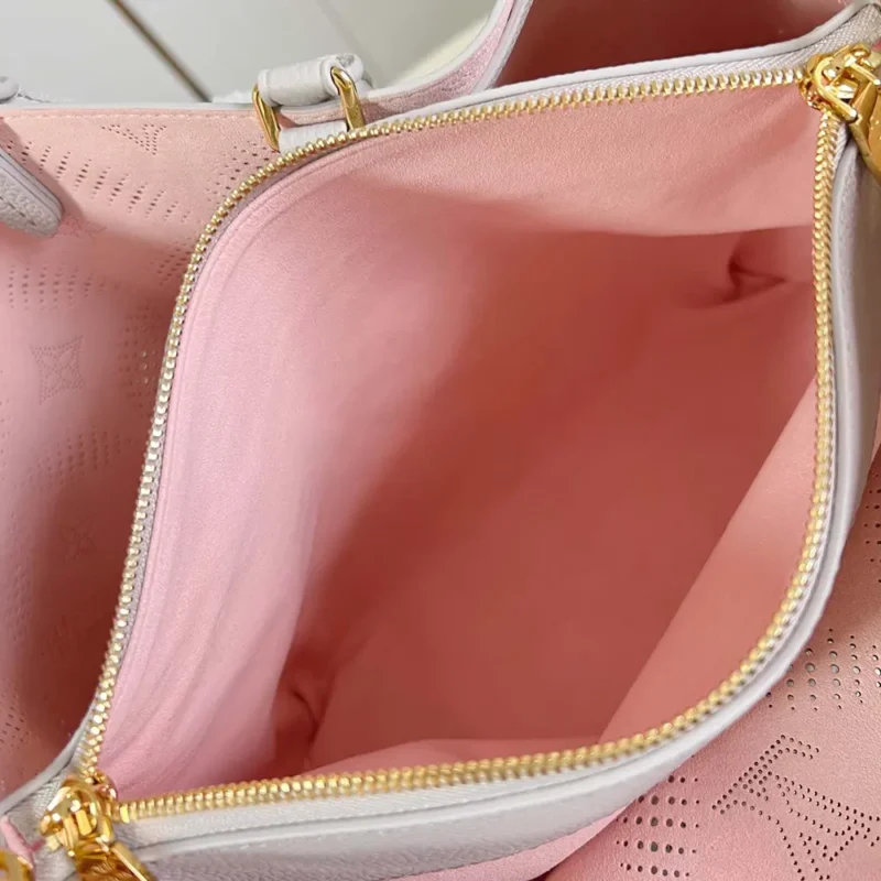 Louis Vuitton LV Women Bella Tote in Calfskin-leather Trim M13838