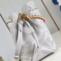 Louis Vuitton LV Women Bella Tote in Calfskin-leather Trim M13838 (1)