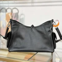 Louis Vuitton LV Women CarryAll Cargo Vibe PM-Black M24861 (1)