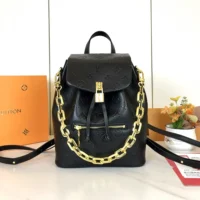 Louis Vuitton LV Women Coussin Backpack PM-Black M13357 (1)