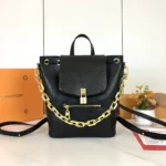 Louis Vuitton LV Women Coussin Backpack PM-Black M13357