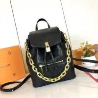 Louis Vuitton LV Women Coussin Backpack PM-Black M13357 (1)
