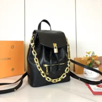 Louis Vuitton LV Women Coussin Backpack PM-Black M13357 (1)