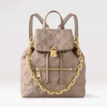 Louis Vuitton LV Women Coussin Backpack PM-Gray M13358