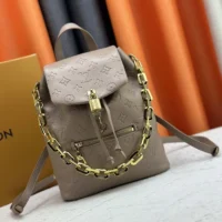 Louis Vuitton LV Women Coussin Backpack PM-Gray M13358 (1)