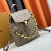 Louis Vuitton LV Women Coussin Backpack PM-Gray M13358 (1)