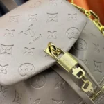 Louis Vuitton LV Women Coussin Backpack PM-Gray M13358