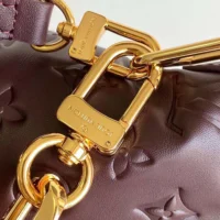 Louis Vuitton LV Women Coussin Hobo MM-Burgundy M12072 (1)
