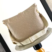 Louis Vuitton LV Women Coussin Hobo MM-Gray M12071 (1)