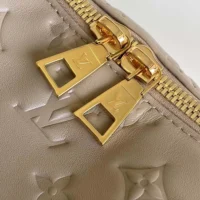 Louis Vuitton LV Women Coussin Hobo MM-Gray M12071 (1)