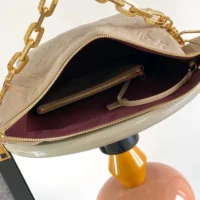 Louis Vuitton LV Women Coussin Hobo MM-Gray M12071 (1)